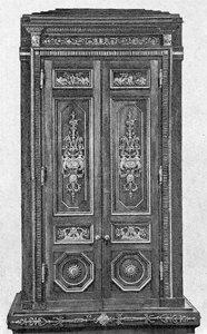 Модельные двери для дворца в Пелле, 1786 год